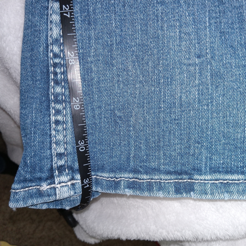 Silver Jeans Suki Flare Mid Rise Bootcut Denim Jeans Women’s 14/ L33 Stretch EUC - Picture 12 of 13